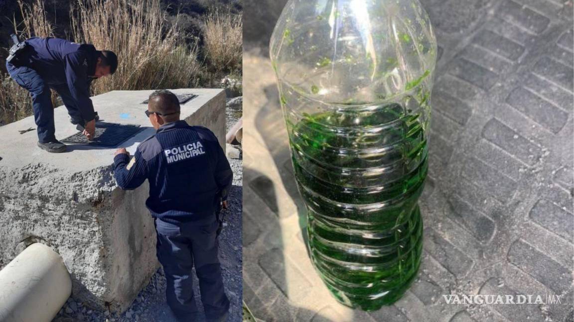 Tres personas de Saltillo presuntamente contaminaron depósito de agua en Arteaga