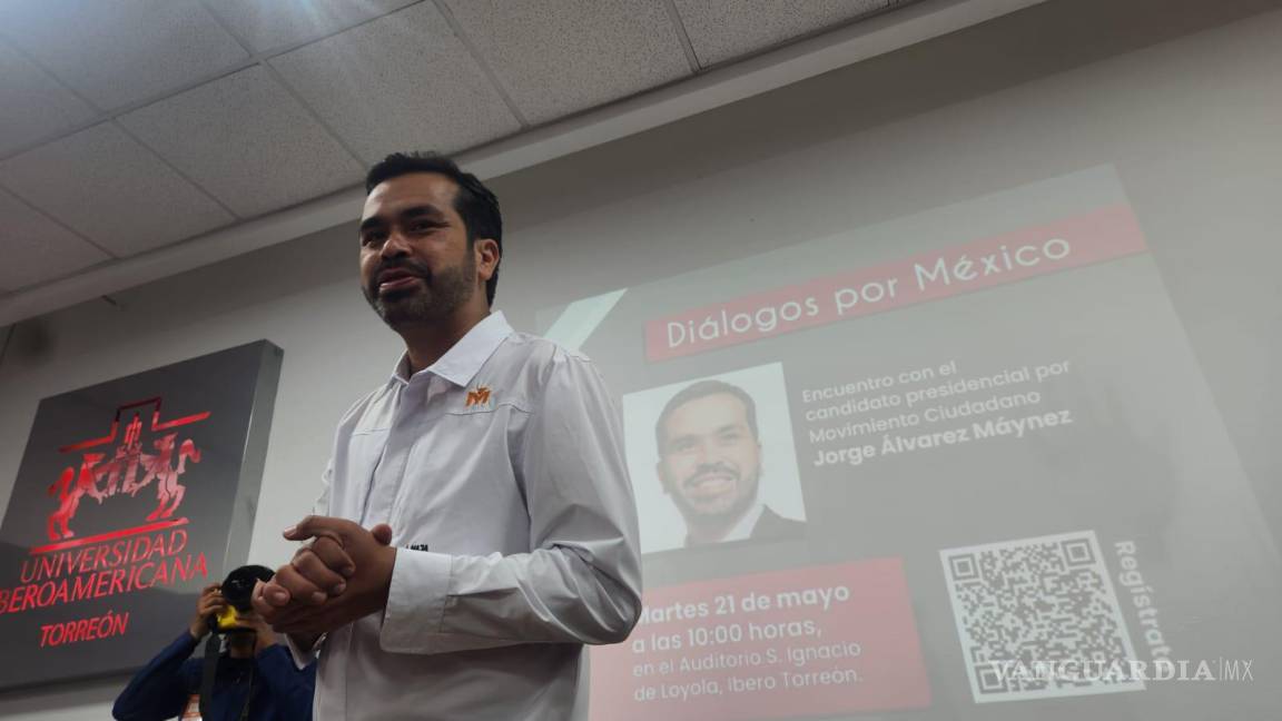 Hay un balance de buenos resultados en el modelo de seguridad de Coahuila, afirma Álvarez Máynez