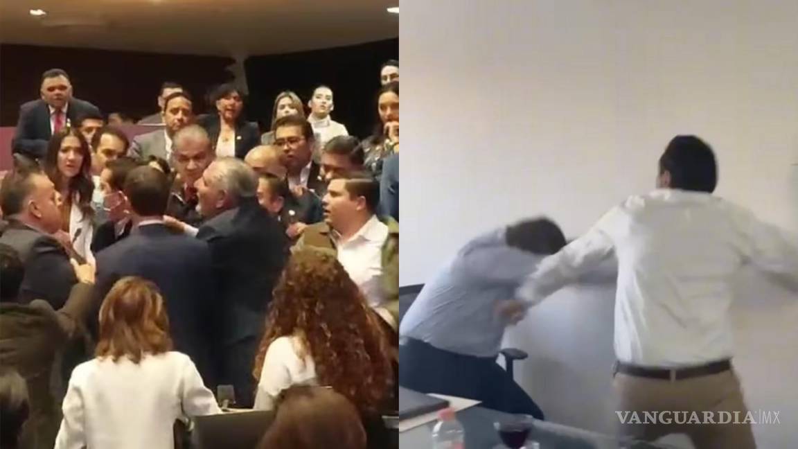 ¡Se están peleando! Diputados de la 4T en Chiapas, Adán Augusto y Miguel Ángel Yunes protagonizan riñas