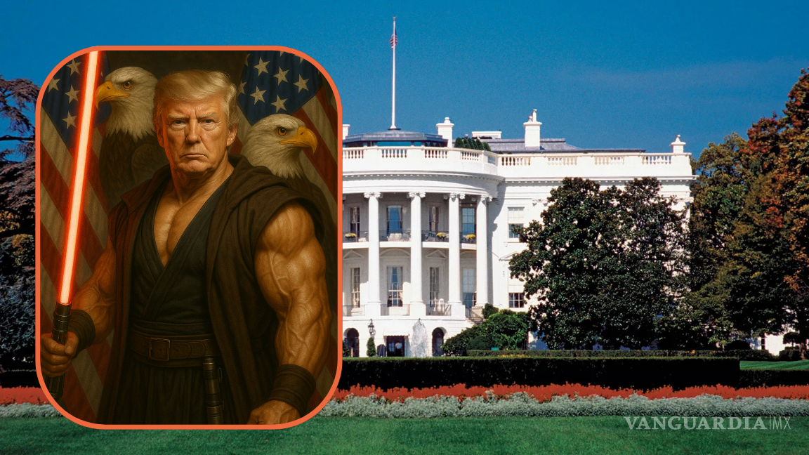 ¡Darth Trump se une al “lado oscuro de la Fuerza”!; celebran a Star Wars en la Casa Blanca