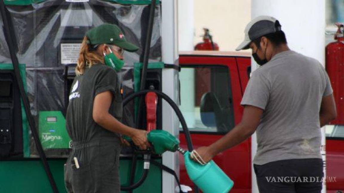 Ventas de gasolina siguen lejos del nivel prepandemia