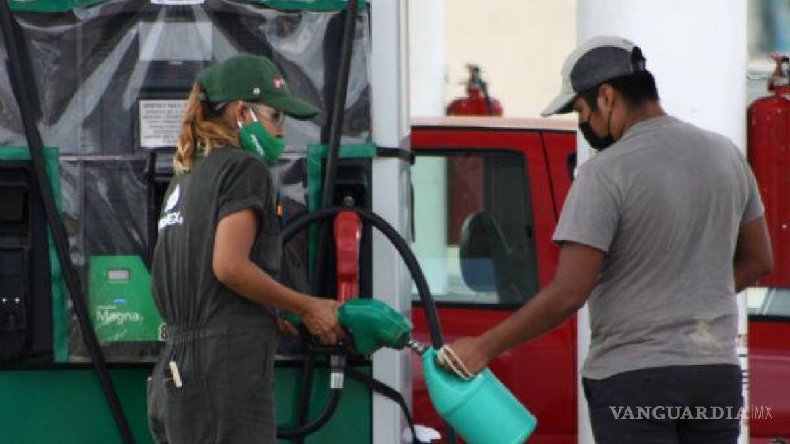 Ventas de gasolina siguen lejos del nivel prepandemia