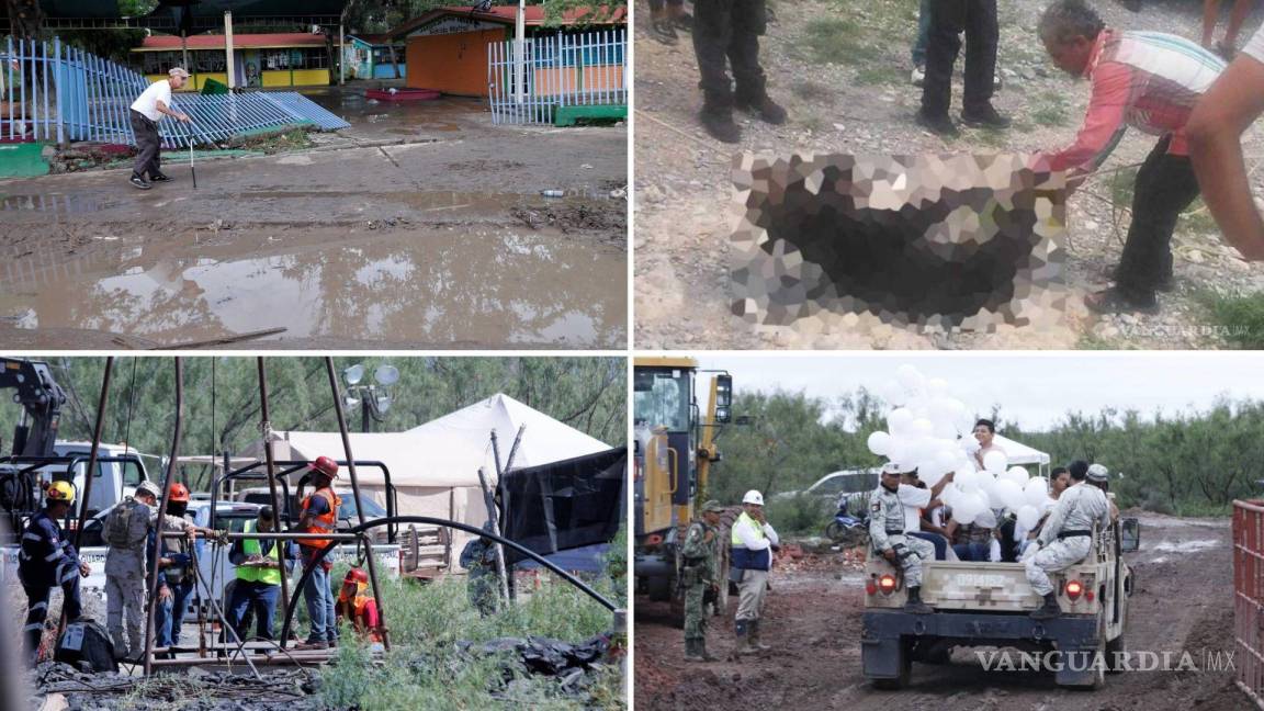 Mes oscuro en Coahuila: mineros atrapados, maltrato animal e inundaciones