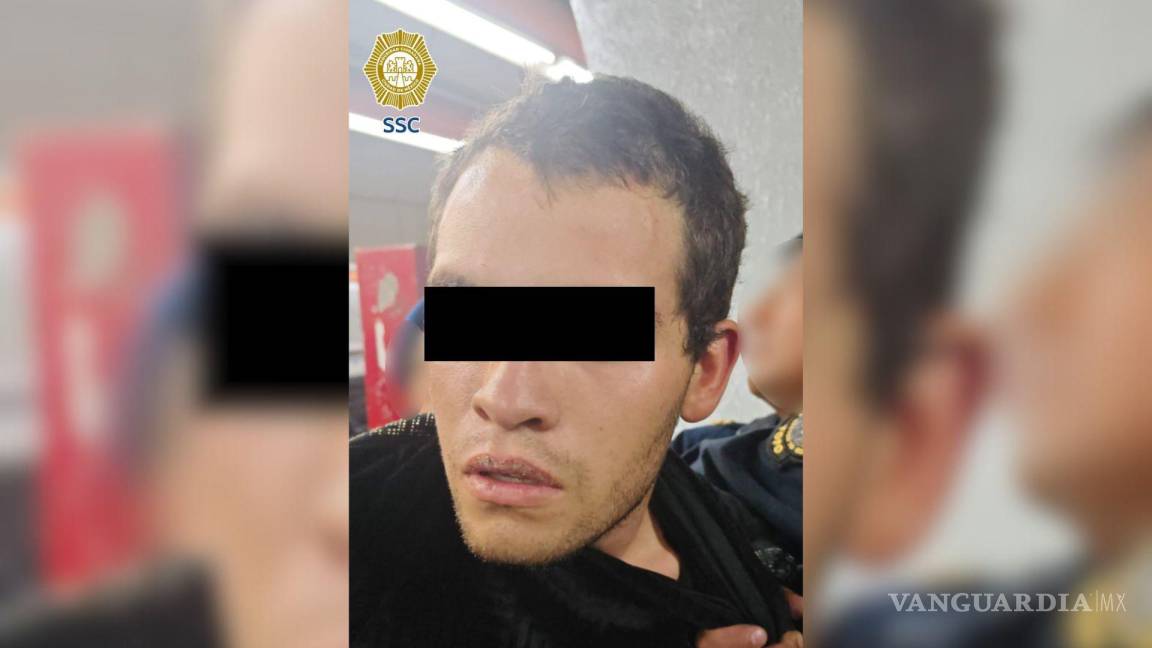 Agresor de la Línea 7 del Metro de Tacubaya fue trasladado a hospital psiquiátrico para valoración