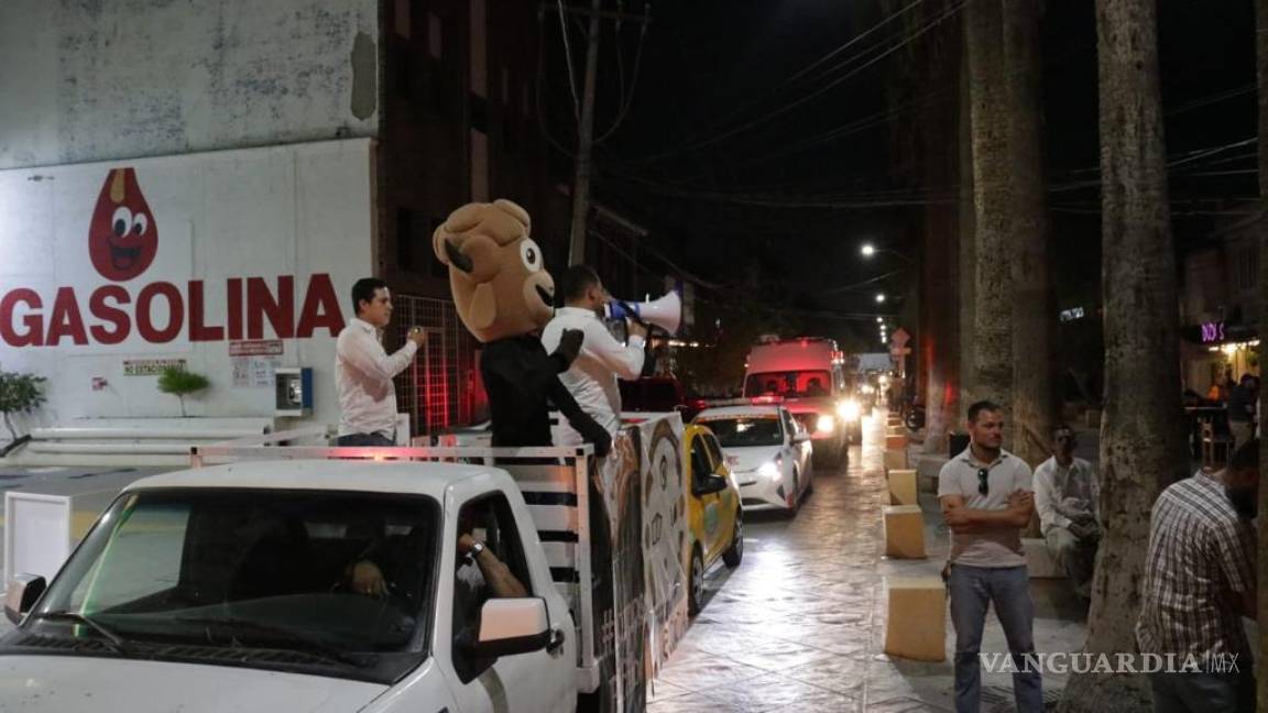 Caravana recorre calles de Torreón y concientiza sobre el riesgo de manejar en ebriedad