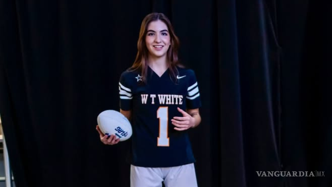 Saltillense Daniela Díaz, seleccionada para jugar con los Cowboys en la liga femenil de flag football