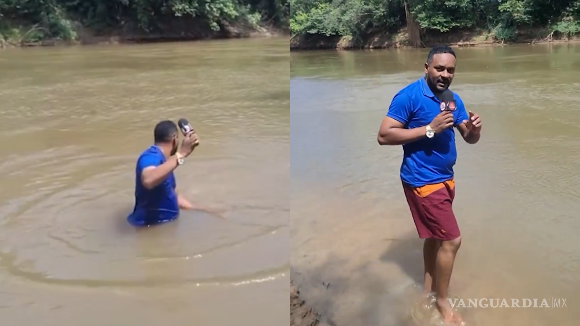 ‘Encontré algo’: Periodista encuentra el cuerpo de una niña desaparecida mientras cubría operativo en Brasil