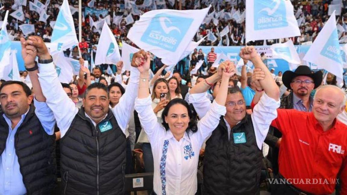 Nueva Alianza elige a Alejandra del Moral como su candidata en Edomex; Morena acusa actos anticipados