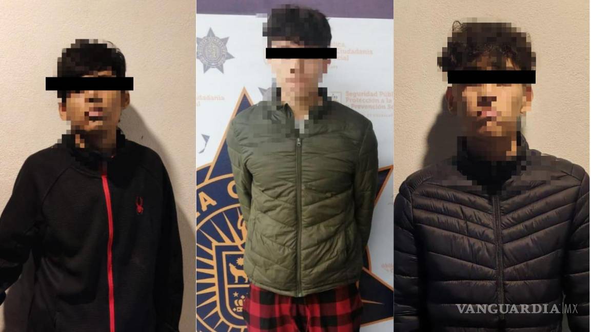 Tres adolescentes, de 14, 15 y 16 años, son detenidos acusados de venta de drogas en Nuevo León