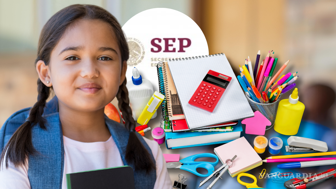 SEP: Esta es la lista de útiles para el Ciclo Escolar 2024 - 2025 de primaria y secundaria