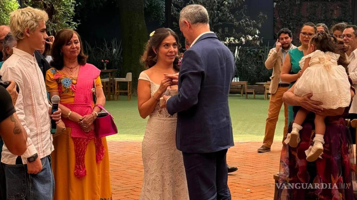 Así fue la boda de Hugo López-Gatell durante el fin de semana