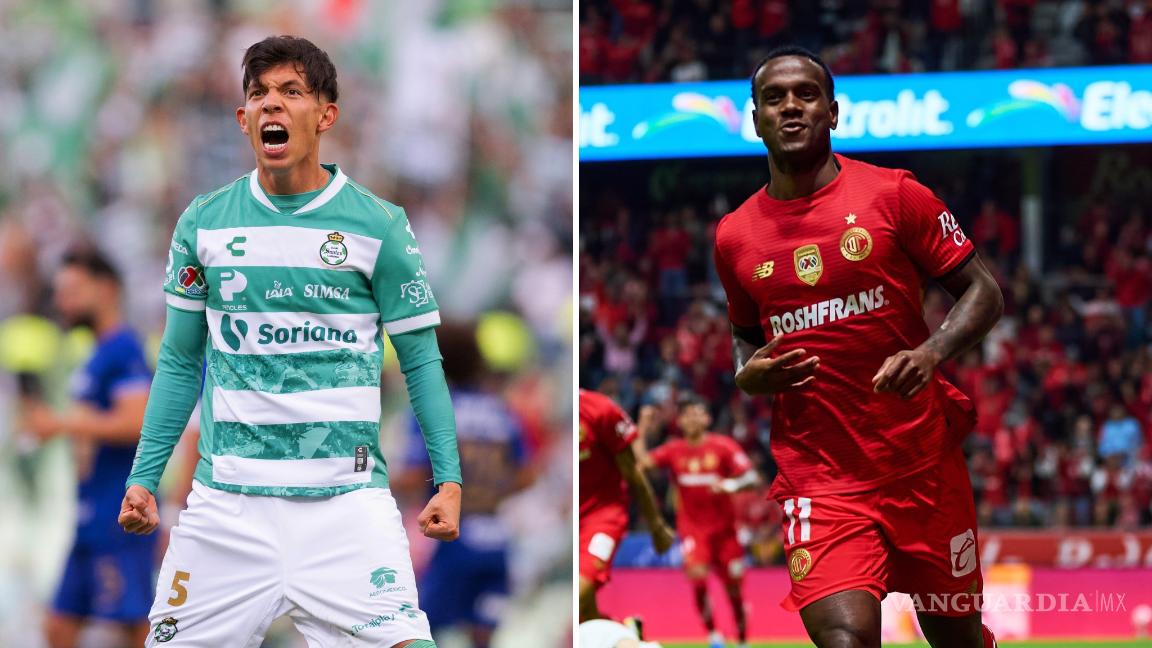 Santos Laguna recibe al campeón Toluca en jornada adelantada del Apertura 2025