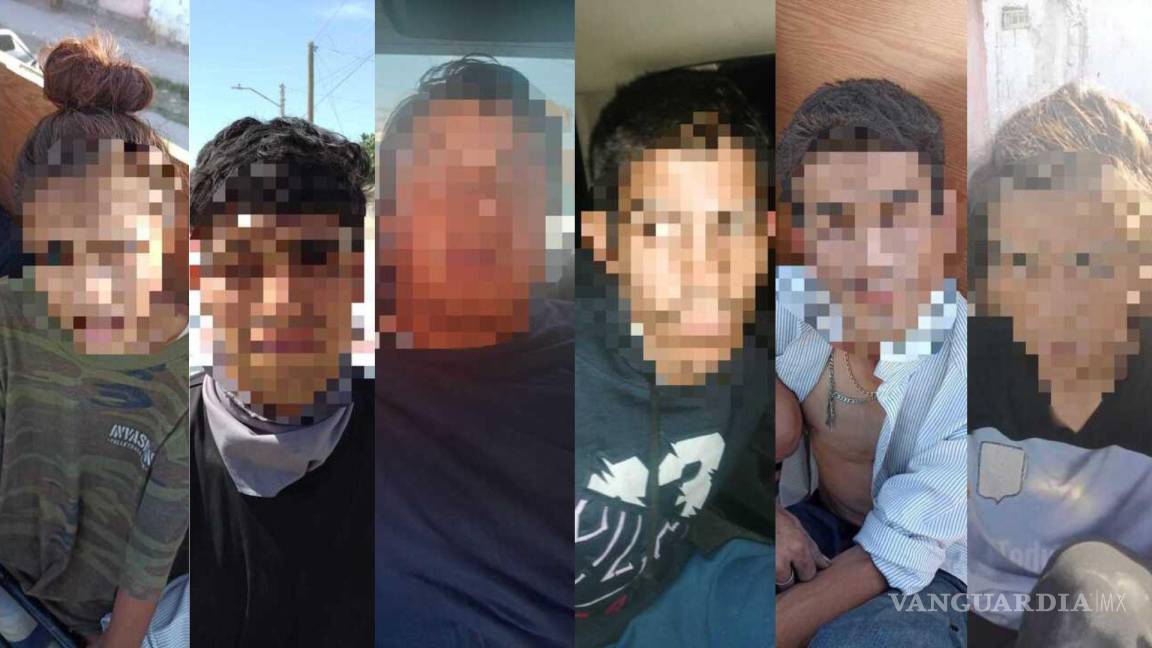 Detienen a seis presuntos ladrones de casas y comercios en Torreón