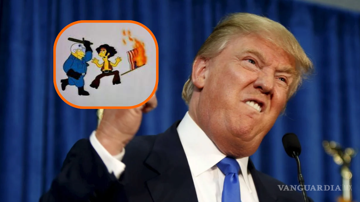 Donald Trump buscará castigar a quienes quemen banderas de Estados Unidos en protestas