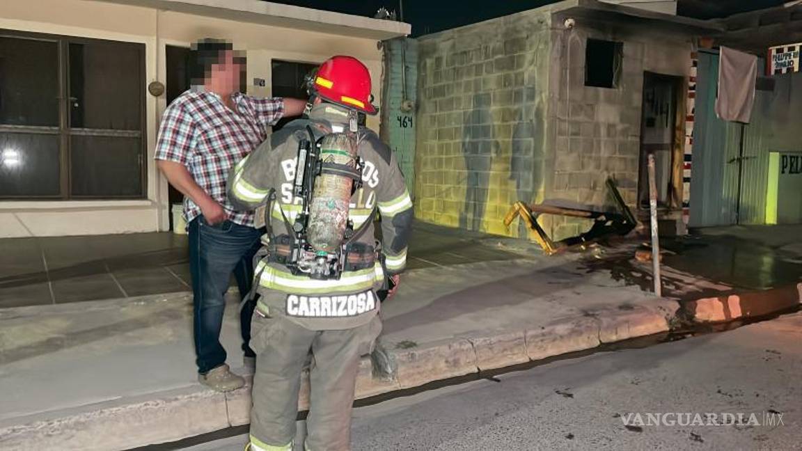 $!A pesar de la pronta respuesta, no fue posible contactar a los propietarios de la barbería tras el incidente.