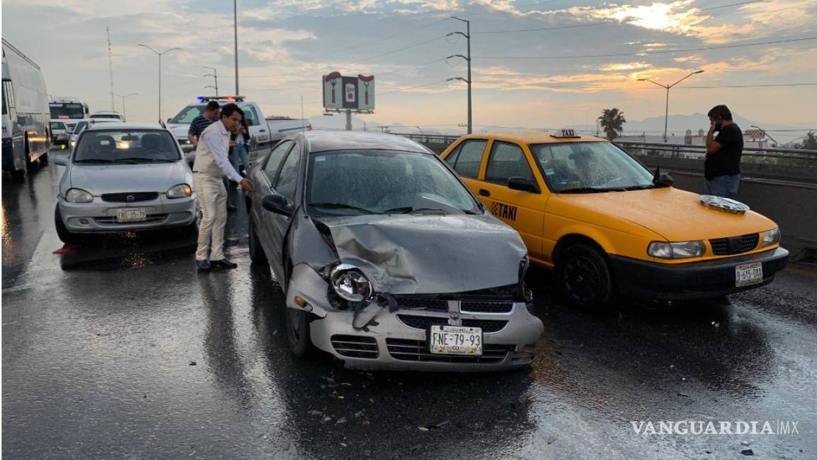 Con lluvia y neblina aumentan en 20 por ciento los accidentes viales en Coahuila
