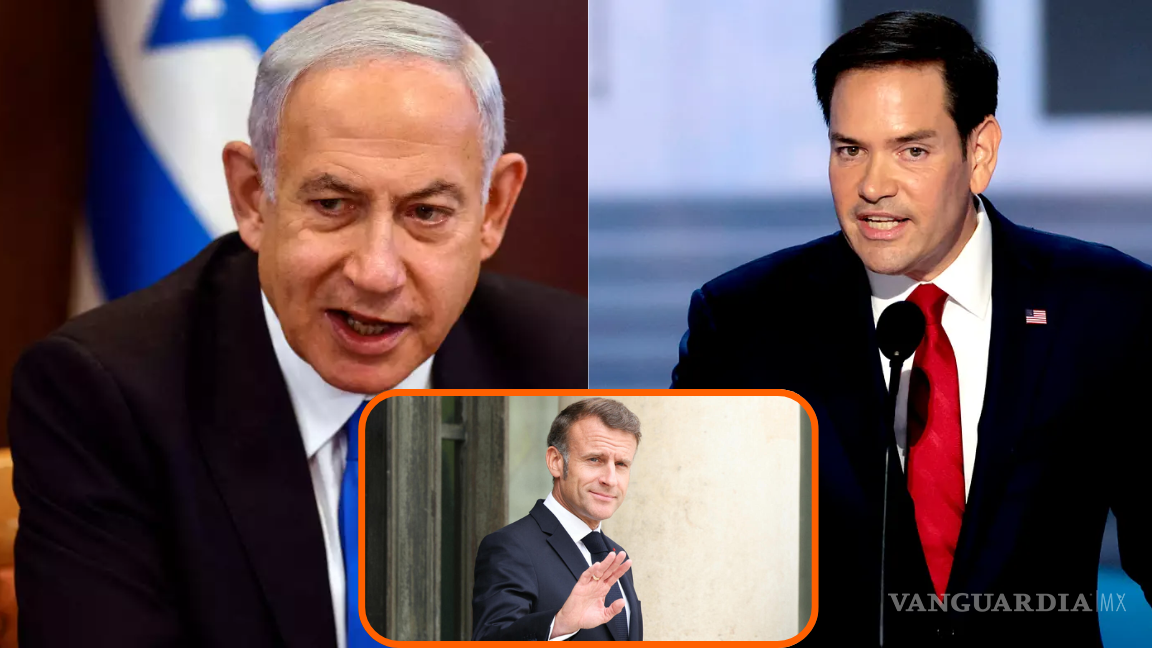 Marco Rubio y Netanyahu condenan la decisión de Francia de reconocer al Estado Palestino