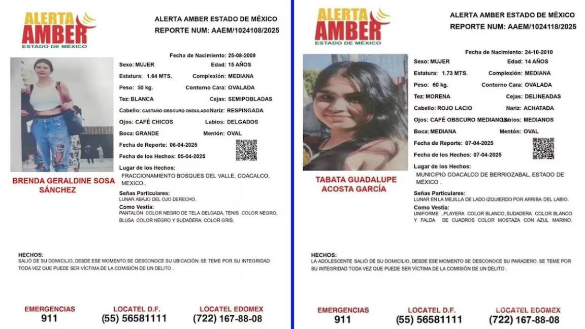 $!Desaparecen seis mujeres en Coacalco, cinco son menores de edad; familiares bloquean vialidad para exigir respuesta