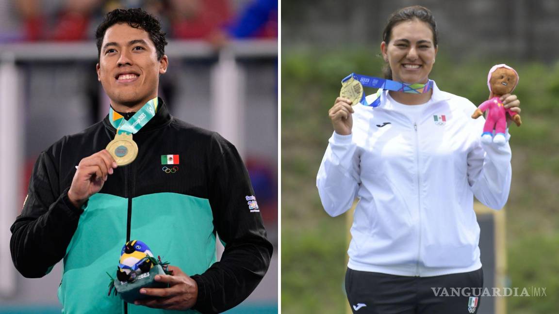 Alejandra Valencia y Carlos Sansores, los ganadores del Premio Nacional del Deporte 2023