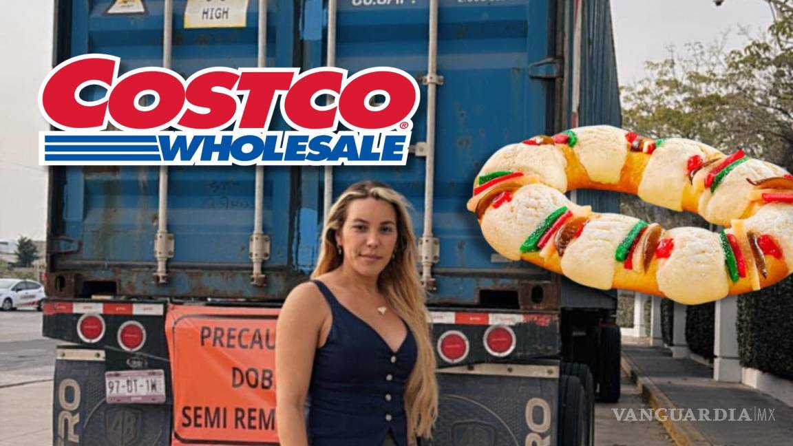 ¡Qué emprendedora! Hasta con tráiler, compra 800 roscas de Reyes de Costco para revenderlas