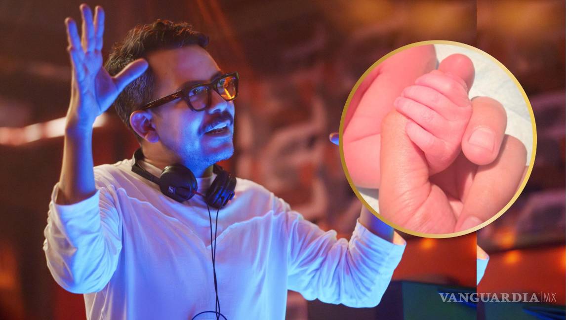 ¡Crece la familia! Celebra productor Manolo Caro que ya es papá... soltero