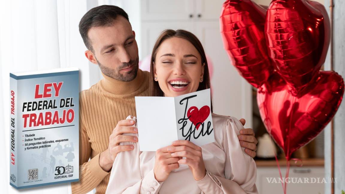 Mucho amor, pero ¿el 14 de febrero es día feriado?; esto dice la Ley Federal del Trabajo