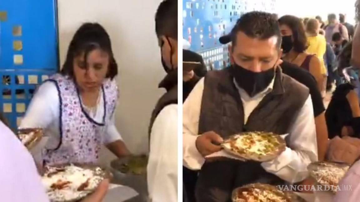 Vendedora de tlayudas del AIFA debería ser parte del gabinte de AMLO: Poniatowska