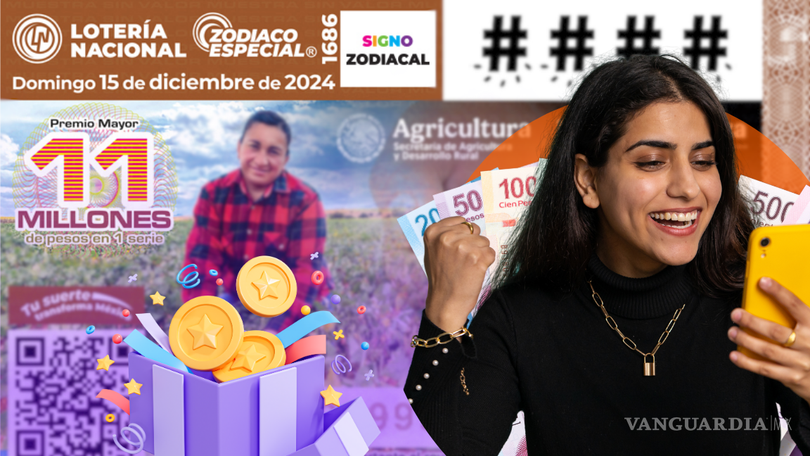 Resultados ganadores del Sorteo Zodiaco Especial 1686 de la Lotería Nacional del domingo 15 de diciembre