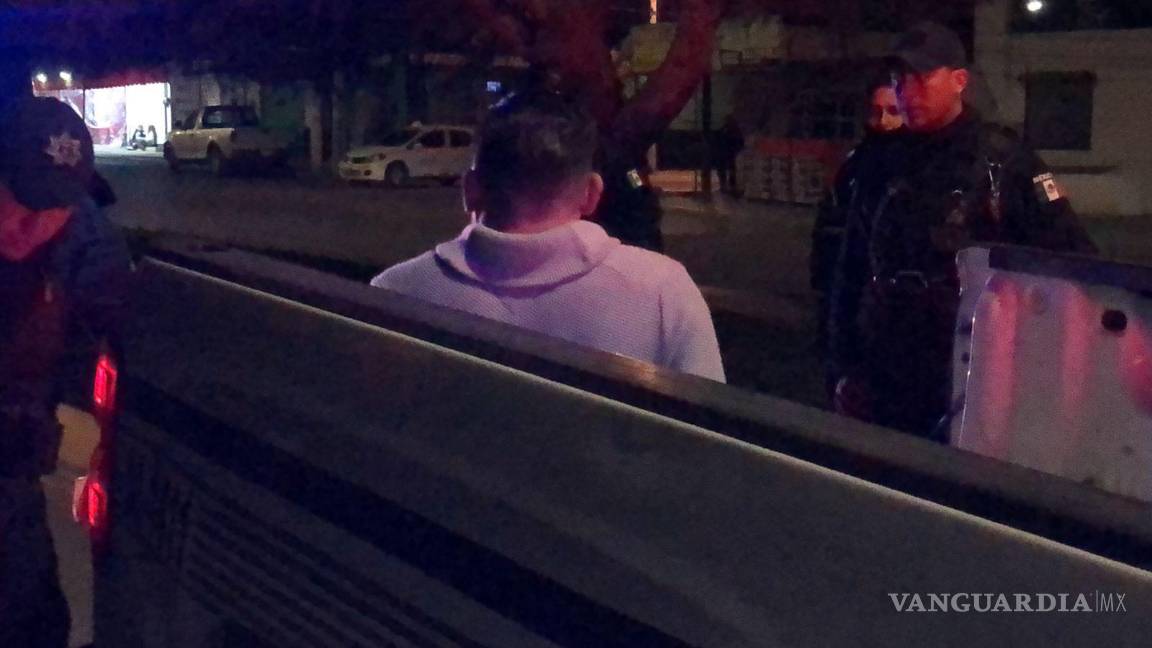 $!El hombre quedó detenido, pues confirmó haber consumido bebidas embriagantes.