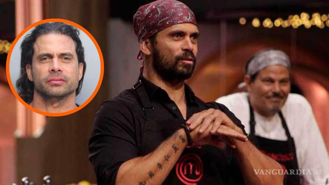 Detienen a Pedro Moreno, ex participante de MasterChef Celebrity, por presunto robo y violencia doméstica