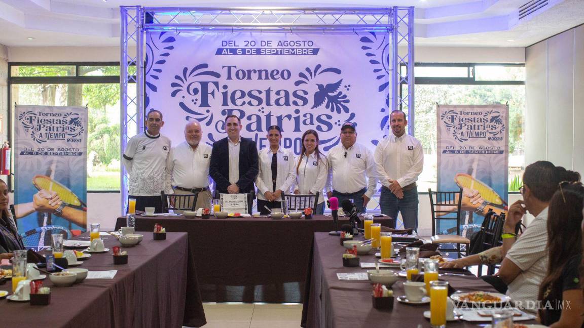 Anuncian el Torneo Fiestas Patrias - A TIEMPO 2025 en Saltillo