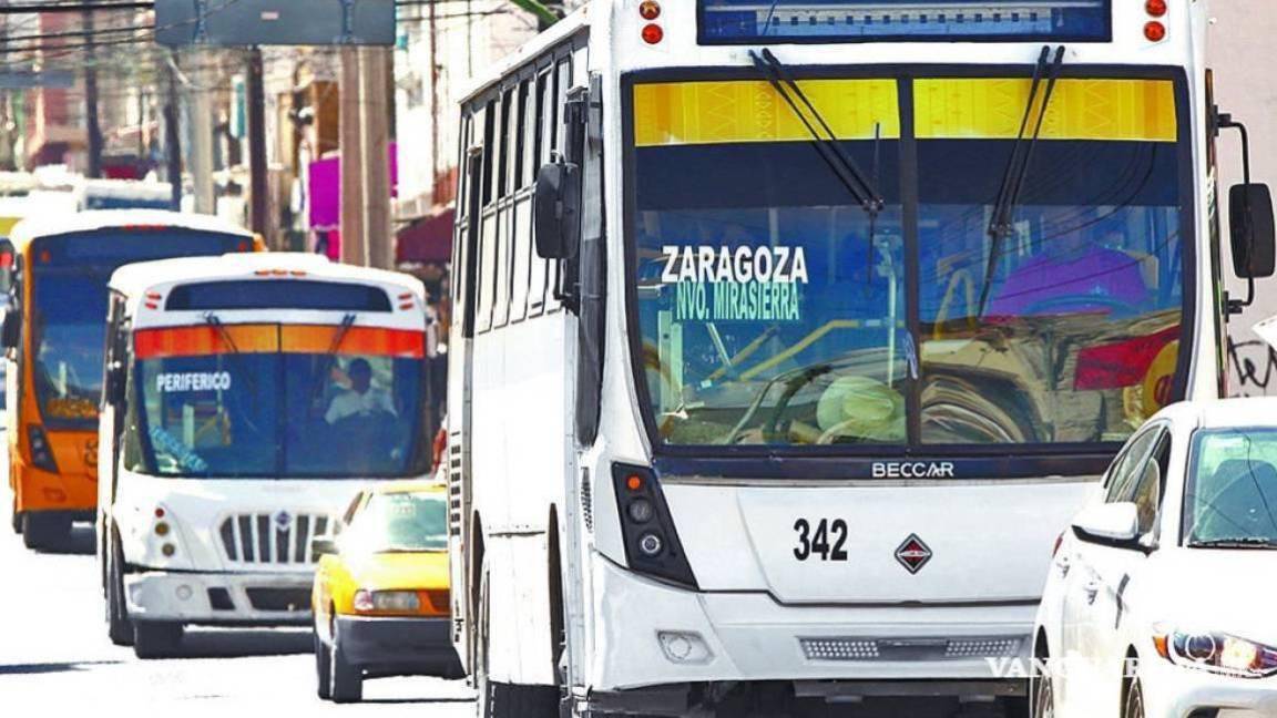 Descarta Ayuntamiento de Saltillo planes de aumentar tarifa de transporte público