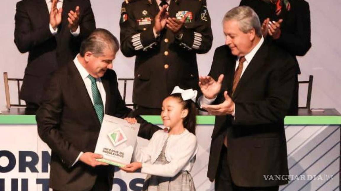 $!La alcaldesa infantil 2022, Camila Rebeca Castillo Rojas, también dirigió un mensaje.