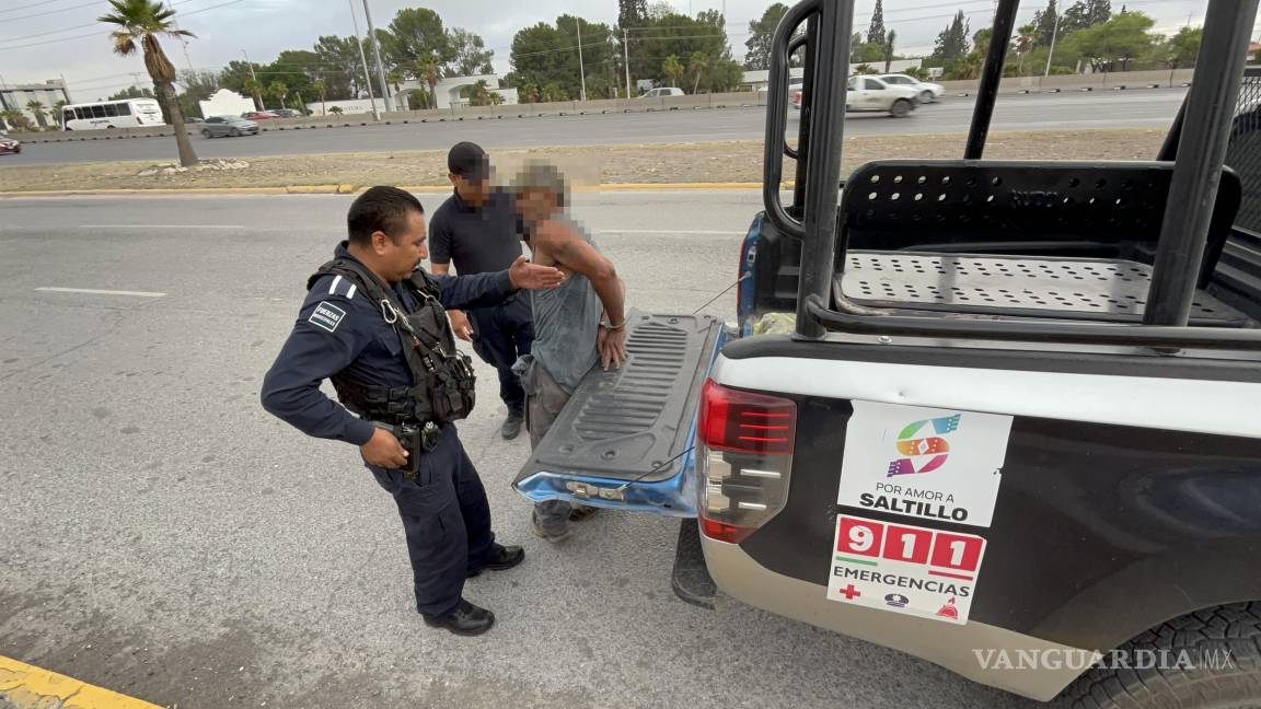 Saltillo: detienen a hombre señalado de incendiar terrenos baldíos en Colinas de Santiago