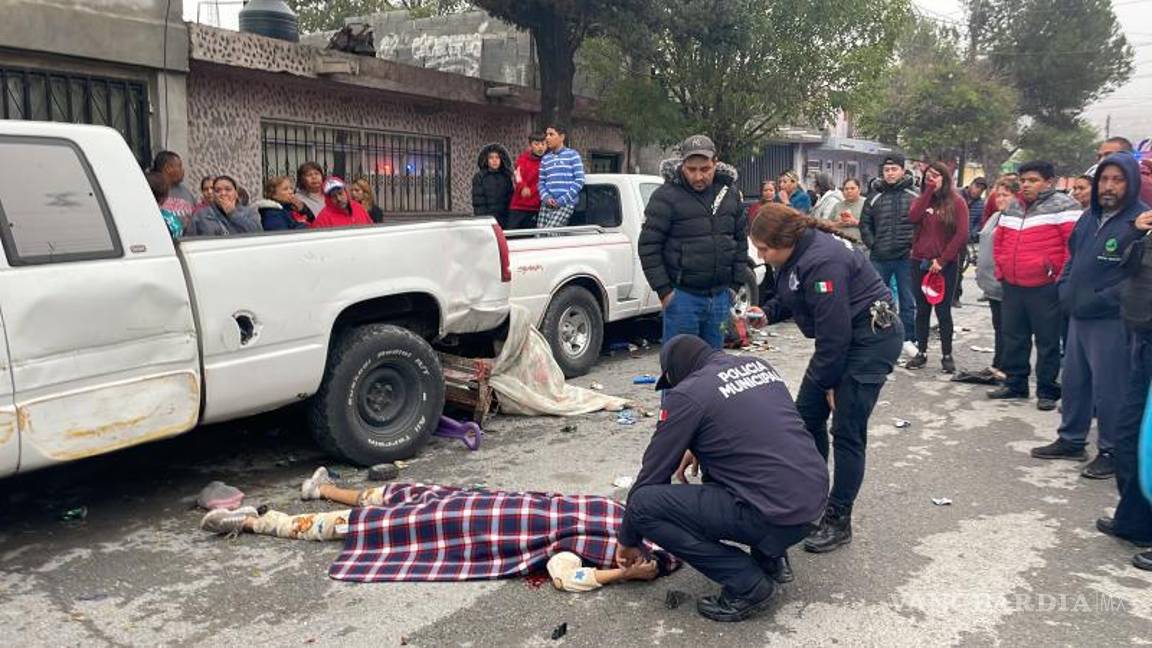 $!Madre e hija mueren prensadas en La Minita de Saltillo; bebé lucha por sobrevivir (video sensible)