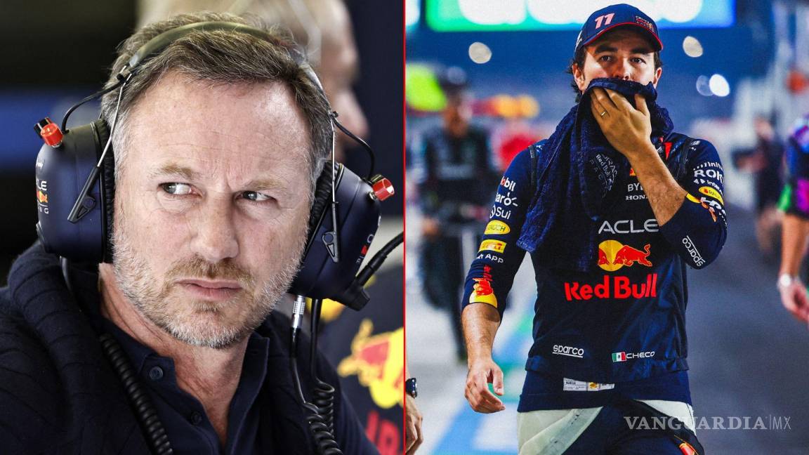 Checo Pérez y su resultado en Qatar, no tiene contento al director de Red Bull