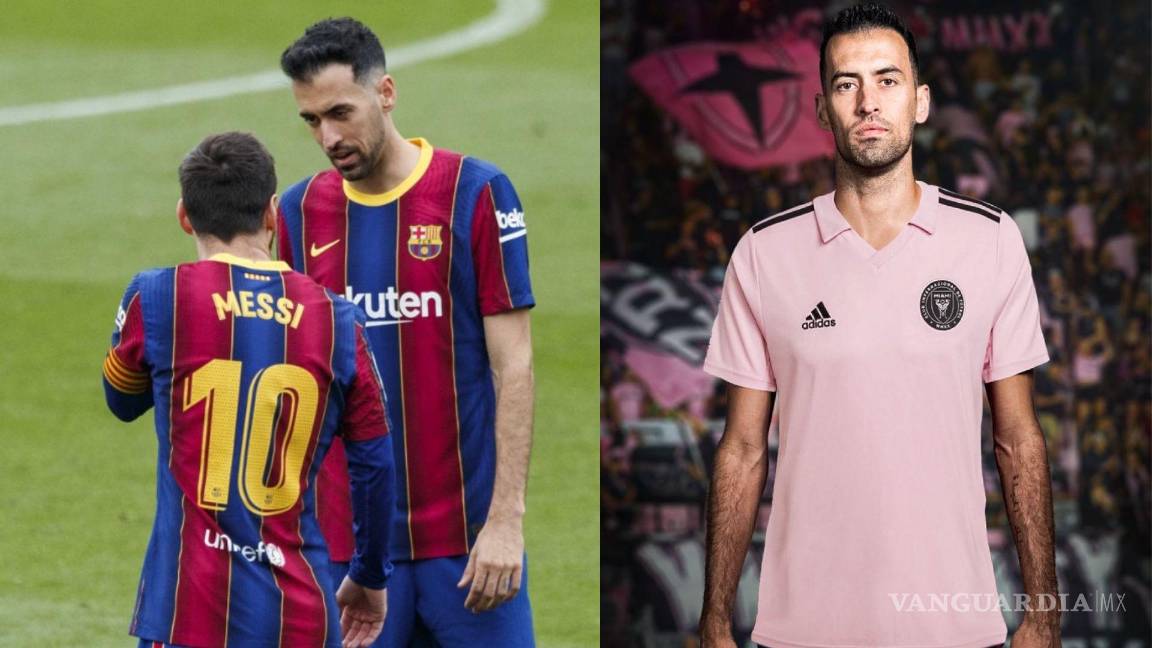 Jugarán juntos de nuevo: Messi y Busquets se reencontrarán en Inter de Miami