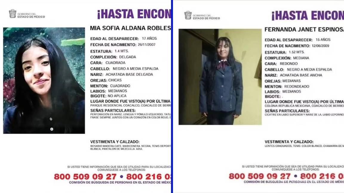 $!Desaparecen seis mujeres en Coacalco, cinco son menores de edad; familiares bloquean vialidad para exigir respuesta