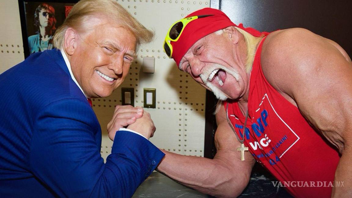 Donald Trump lamenta muerte de Hulk Hogan: ‘Era un Make America Great Again absoluto’