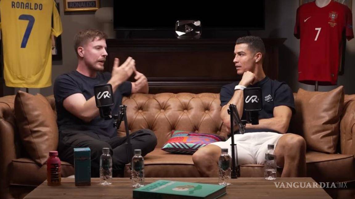 El desafío que Cristiano Ronaldo le puso a MrBeast en YouTube: ‘¿crees que voy a superarte?’