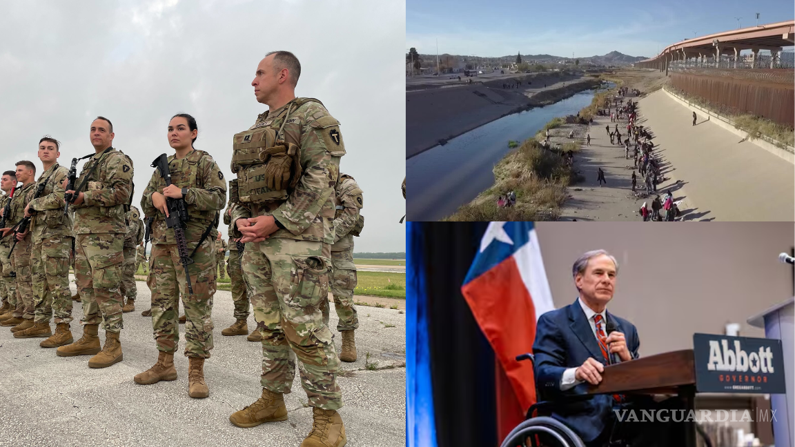 Despliegan Guardia Nacional de Texas en la frontera de El Paso con Ciudad Victoria