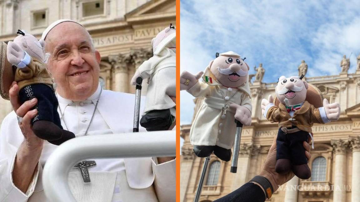 ¡Canonicen al Dr. Simi! Papa Francisco recibe peluches en el Vaticano