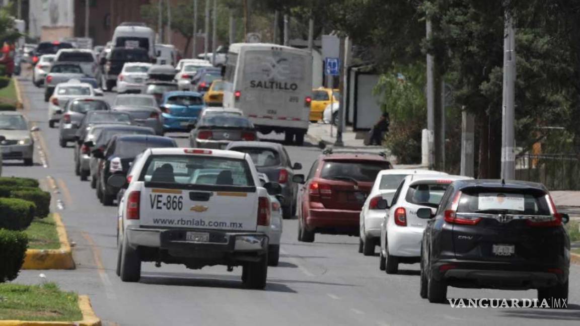 Coahuila: amenaza aumento de vehículos a la movilidad, infraestructura vial y aire