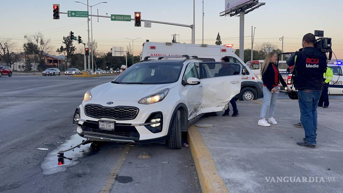 Quitan operativo y provoca accidente en Saltillo: ‘Vi el señalamiento, pero no al oficial’