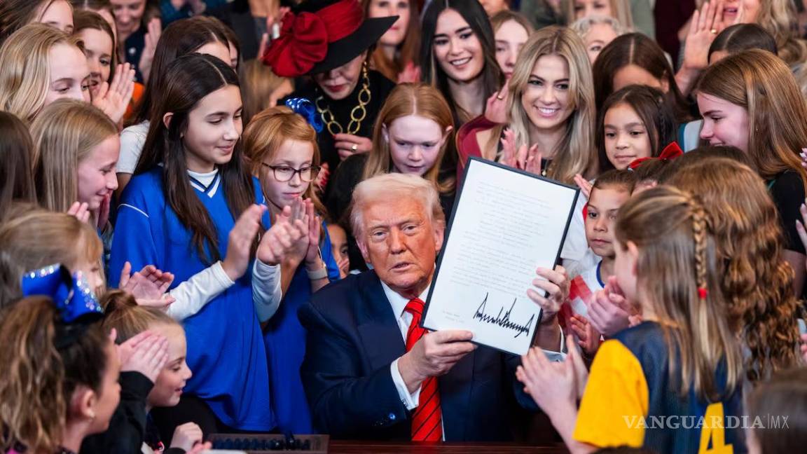 Trump va contra comunidad Trans... prohíbe su participación en deportes femeninos