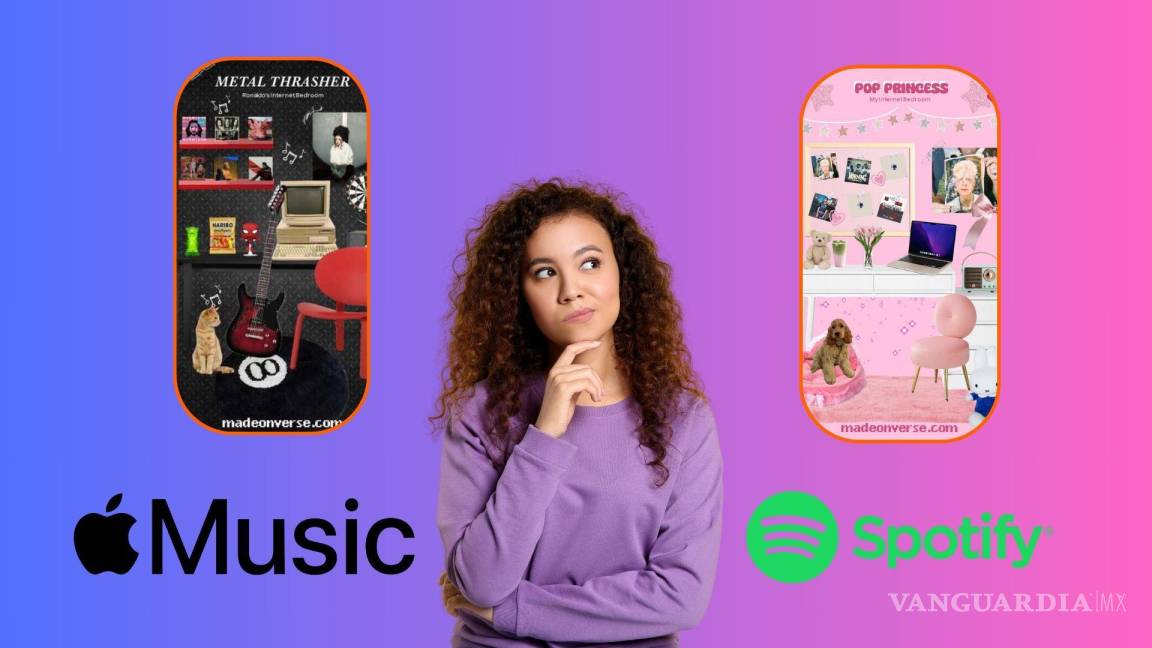 ¿Cómo sería tu cuarto según tu música favorita? Descúbrelo con Spotify y Apple Music