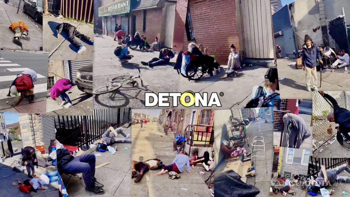 $!Escenas de los llamados zombies en Filadelfia.