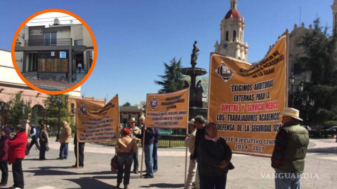 ‘Protestar es un derecho, reprimir es un delito’, reclama magisterio de Coahuila ante la CDHEC