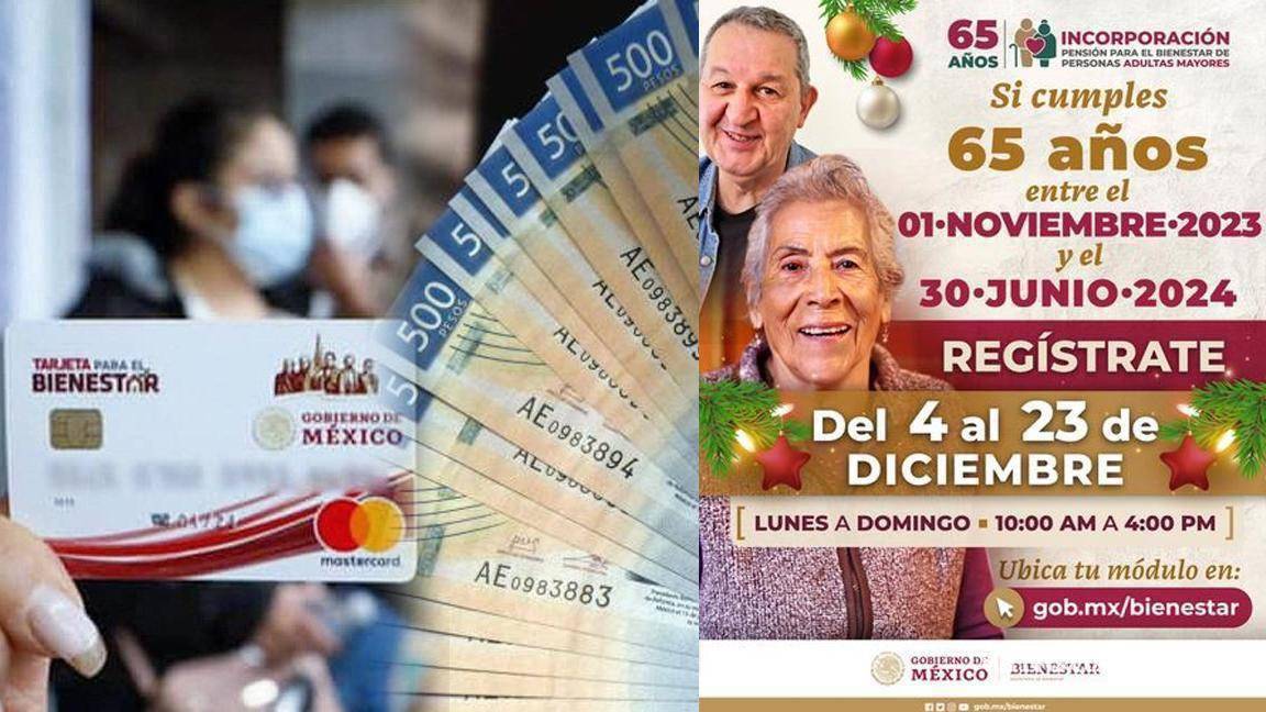 ¡Pensión del Bienestar, últimos días!... ¿Qué apellidos se registran del 15 al 23 de diciembre para recibir el pago de 6 mil pesos en 2024?