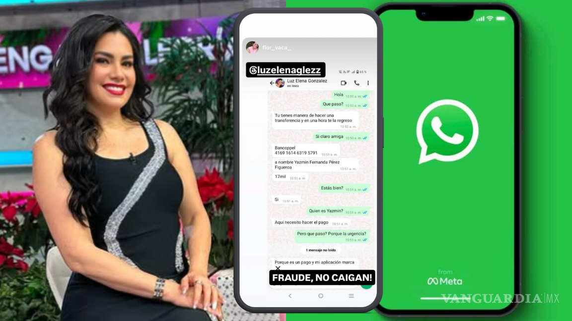 Luz Elena González narra cómo fue víctima de hackeo y fraude en WhatsApp: este es el modus operandi